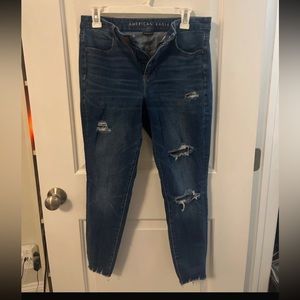 American Eagle Super Stretch Curvy Skinny Jeans Size 10